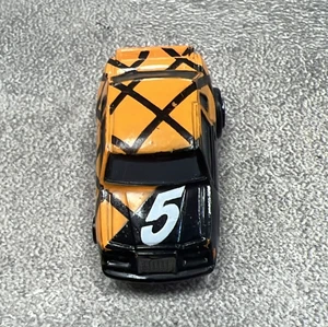 MICRO MACHINES FORD THUNDERBIRD DRAG RACER ORANGE/BLACK 1989 #5 (SC1) - Picture 1 of 7