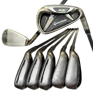 Taylormade 2016 M2 4-9 (no 5i) Partial Iron Set Reg Flex TM-1 216 Graphite RH - Picture 1 of 8