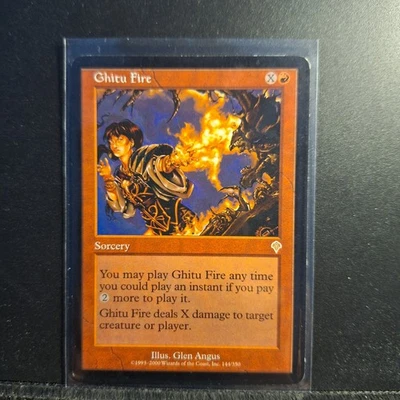 Ghitu Fire Invasion 144 / 350 Magic the Gathering Mtg Card 2000 - Image 1 of 2