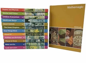 Childcraft Book Set Volume 1 to 13 - Kid’s Vintage How & Why Hardcover Bundle - Picture 1 of 22