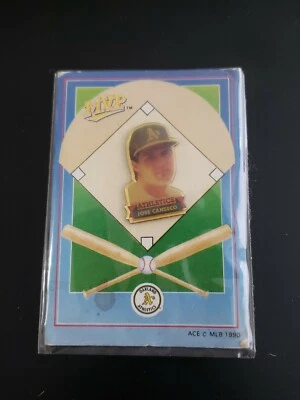1990 ACE MVP Pins Jose Canseco Oakland Athletics - Imagem 1 de 3