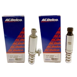2Pcs Intake/Exhaust OEM 12655420 &12655421 Valve Timing VVT Solenoid for Chevy - Picture 1 of 7