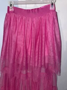 SINCERELY JULES TUTU PINK SKIRT LAYERED SHORT FRONT LONG BACK SHORTS INSIDE S. - Picture 1 of 9