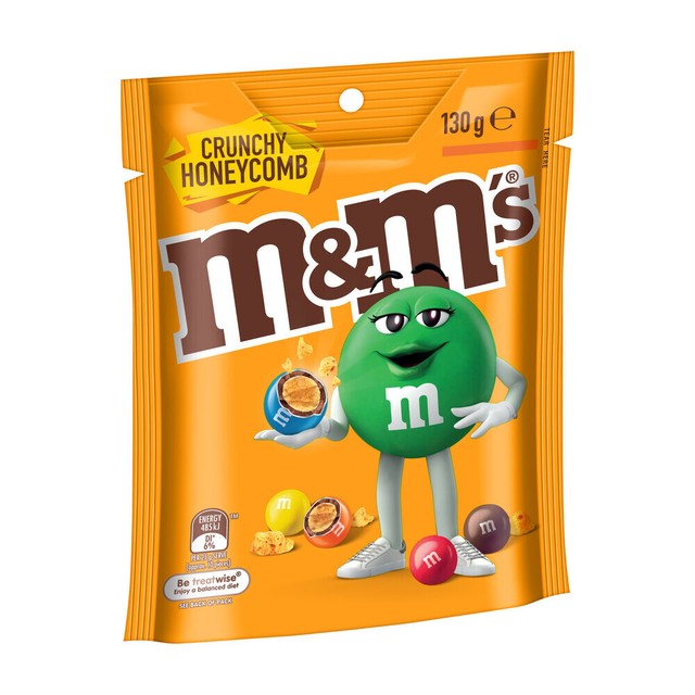 M&M's Crispy 374g FAMILY PACK - - 100g