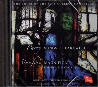 CD Choir of Christ's College - Parry Songs of Farewell Stanford Magnificat New — 第 1/2 张图片