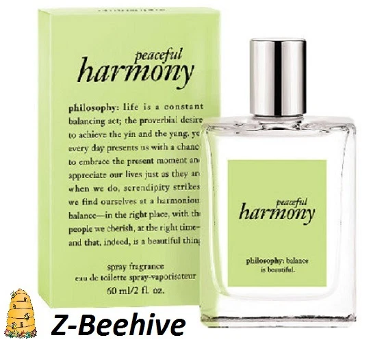 Fragancia en spray Philosophy Peaceful Harmony EDT 2 OZ NUEVA EN CAJA Perfume SELLADO Foto 1 de 1