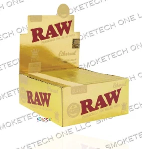 Raw Ethereal King Size Slim Rolling Papers - 50 packs - Picture 1 of 2