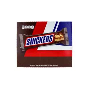 Snickers Original Peanut Chocolate Candy Bars (1.86oz) Bar 48-Count Box - Picture 1 of 2