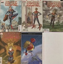 THE LIFE OF CAPTAIN MARVEL 2018 BRAND NEW #1,2,3,4,5 COMPLETE SERIES