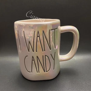 Rae Dunn I WANT CANDY Iridescent Mug - Picture 1 of 1