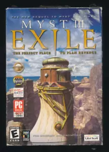 Myst III: Exile Big Box versione da collezione Windows 95 98 ME Mac OS 8.1-9.1 2001 - Foto 1 di 8