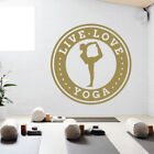 Live Love Yoga - Fitness Studio Wall Art Sticker