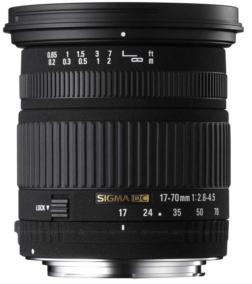 Sigma 17-70mm f/2.8-4.5 DC SLD Macro Lens for Sony A Mount DSLR Cameras - Image 1 of 1