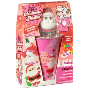 Create Your Own Santa Christmas Milkshake Set Ideal Xmas Kids Gift - Strawberry - Picture 1 of 7