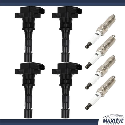For Mazda 5 2.5L 2012-2015 Mazda 3 2.3L 2010-2013 Ignition Coils & Spark Plugs - Image 1 of 4