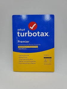 Intuit TurboTax Premier (2022 Federal + State ) dla Windows / Mac - Zdjęcie 1 z 1