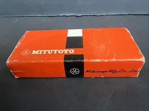 Mitutoyo 103-177 Micrometer Range: 0.001” - 1” Imperial Measure Tool - Picture 1 of 10