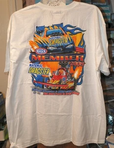 NEU NHRA Championship Drag Racing Mitglied 2008 National Dragster T-Shirt 2X - Bild 1 von 3