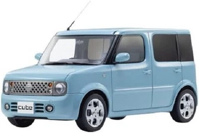 Kyosho Samurai 1/18 Nissan Cube Azzurro KSR18060AB - Immagine 1 di 4