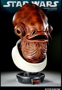 Sideshow Ackbar Star Wars Life Size Bust - Imagen 1 de 1