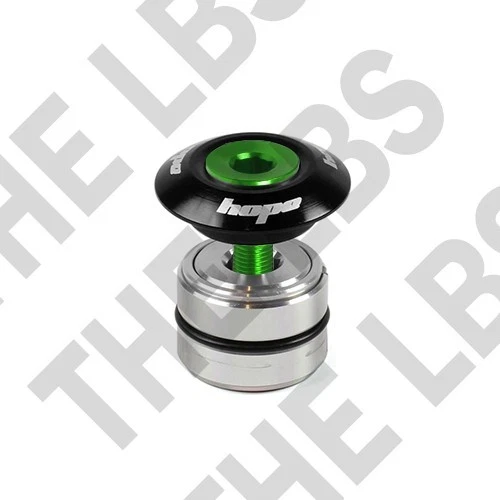 Tapa superior de vástago Hope Head Doctor para novillas de 1-1/8" - negra/verde - totalmente nueva Foto 1 de 1
