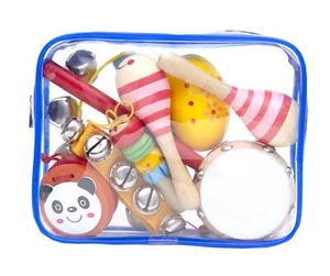Toddler Musical Instrument, Wooden Percussion Musical Instruments Toy for Kids - Picture 1 of 8