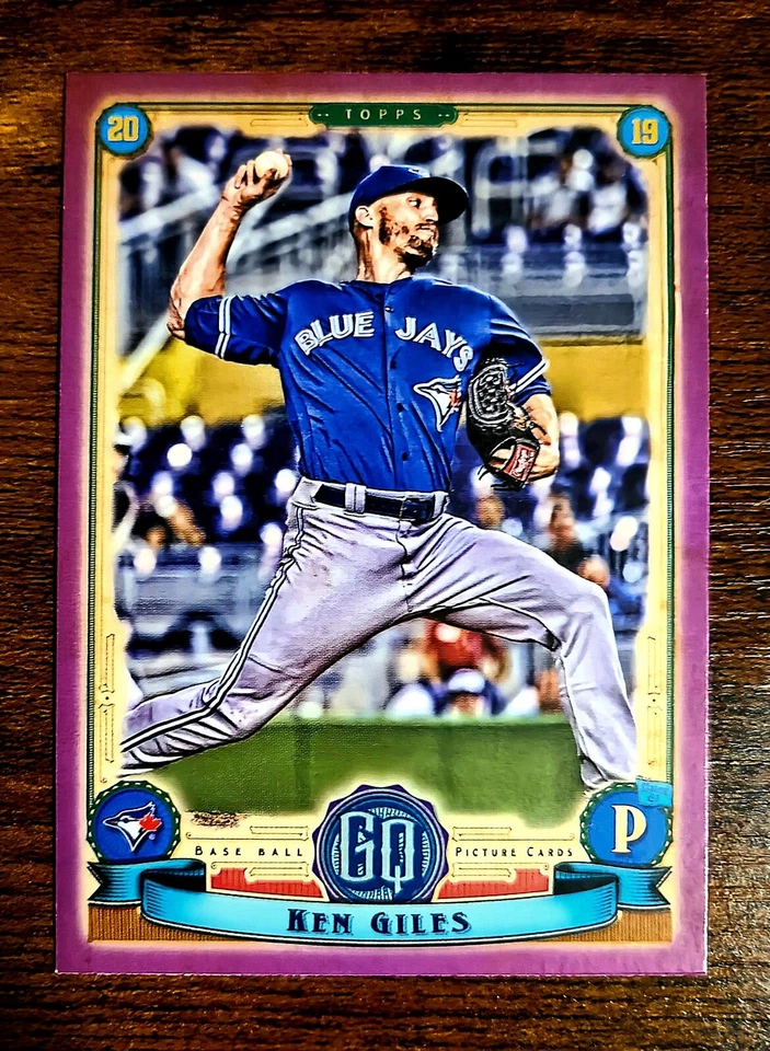 2019 Topps Gypsy Queen Ken Giles Purple #281 - Image 1 of 2