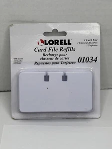 Lorell Desktop Rotary Card File Refill LLR01034 Sealed Package. NOS - Picture 1 of 2