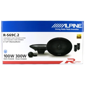 Alpine R-S69C.2 R-Series 6" x 9" 2-Way Component Car Audio Speakers Comp NEW - Picture 1 of 1