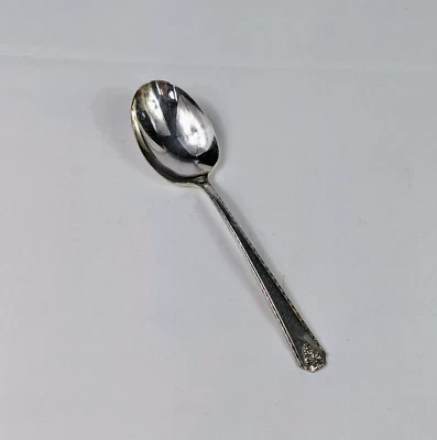 Cuchara de azúcar Oneida Prestige plateada Burdeos 1945 descatalogada Foto 1 de 4