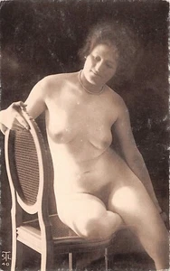 AL3-105) CARTOLINA NUDO DONNA STL 40 RIPRODUZIONE FOTO VINTAGE EROTICO - Picture 1 of 2