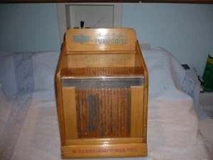 Eagle Chemi-Sealed Turquoise Pencil Store Display Cabinet Adverising free ship - Picture 1 of 10