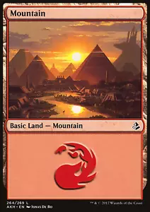 MTG: Mountain - Amonkhet - Magic Card - Picture 1 of 2