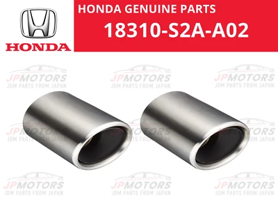 HONDA OEM Exhaust Finisher Exhaust Tip AP1 AP2 18310-S2A-A02 for S2000 - Image 1 of 4