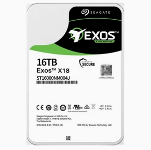 Disco duro Seagate ST16000NM004J Exos X18 16 TB 7200 RPM de 3,5 pulgadas - Imagen 1 de 3