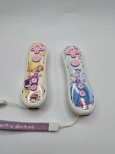 RARO Mando a distancia Nintendo Wii Disney Princesa Wii Wii Rapunzel Cenicienta - Imagen 1 de 1