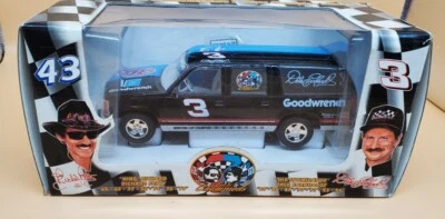 Dale Earnhardt & Richard Petty 7 TIMES CHAMPIONS SPLIT NASCAR SUBURBAN - Image 1 of 4
