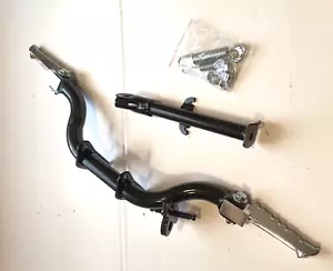 Supporto poggiapiedi con supporto cavalletto laterale pieghevole TUNING per Sansone S51 S60 S70 - Foto 1 di 2