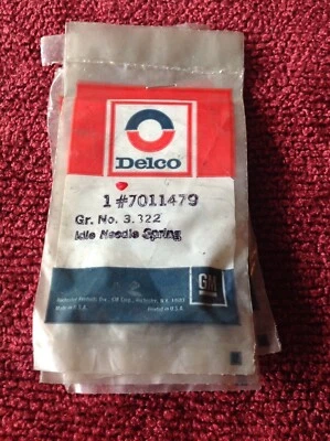 ACDelco NOS  Idle  Needle Spring 7011479 Brand New - Image 1 of 2