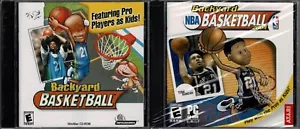 Backyard NBA Basketball & Backyard NBA Basketball 2004 Pc Both New Hoops Fun - Picture 1 of 2