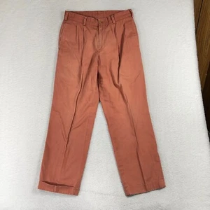 Pantalones Bills Khakis Para Hombre 32 (31x29) Caqui Salmón Calce Clásico Hechos en EE. UU. Puño - Imagen 1 de 10
