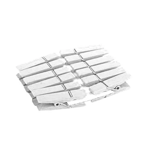 12 x Mini Klammern WEIß 3,5 cm Holz Wäscheklammern Adventskalender Hochzeit - Bild 1 von 1