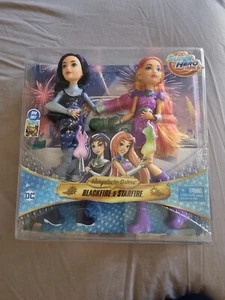 DC Super Hero Intergalactic Sisters Blackfire & Starfire 12” Deluxe Doll 2 Pack - Picture 1 of 7