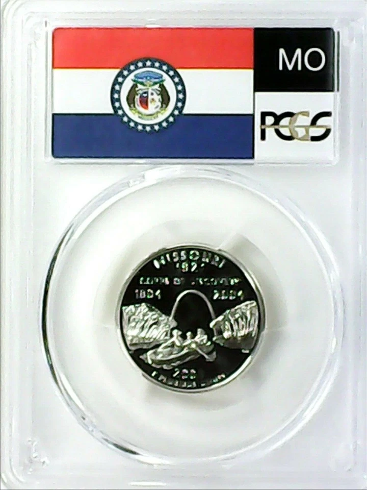 2003-S 25C State Quarter Missouri PCGS PR69 DCAM 90% Silver 22llor0402 - Image 1 of 4