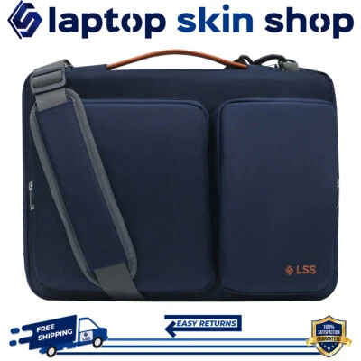 Laptop Sleeve Carry Case Bag Shockproof Protective Handbag 13-13.5 Inch Blue - Image 1 of 4
