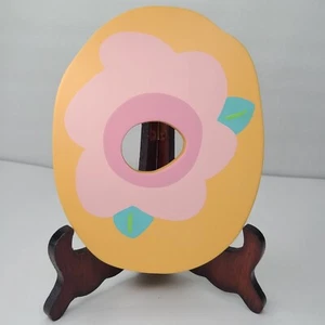 Vtg Wooden Letter “O” Tatutina Decorative Alphabet Decor Kids FUN Wall Hanging - Picture 1 of 15