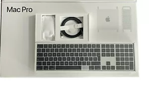 Apple Magic Keyboard Numeric & Magic mouse Mac Pro Edition Silver & Black NEW - Picture 1 of 1