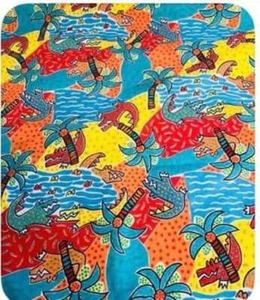 PALM TREES n GATORS  PJ SHIRT TOY DOG  ITALIAN GREYHOUND CHINESE CRESTED MIN PIN - Picture 1 of 4