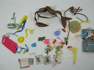 Lot of Vintage Barbie Clothes Accessories and Other Doll Clothes MISC. - Picture 1 of 6