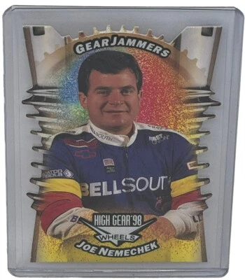 Joe Nemechek 1998 Wheels High Gear Gear Jammers Die-Cut Insert Card #GJ24 - Image 1 of 2